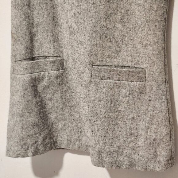 👗 BABY CZ by Carolina Zapf New York Grey Wool Dress ~ Sz 4T Holiday Party Fun - Picture 4 of 8